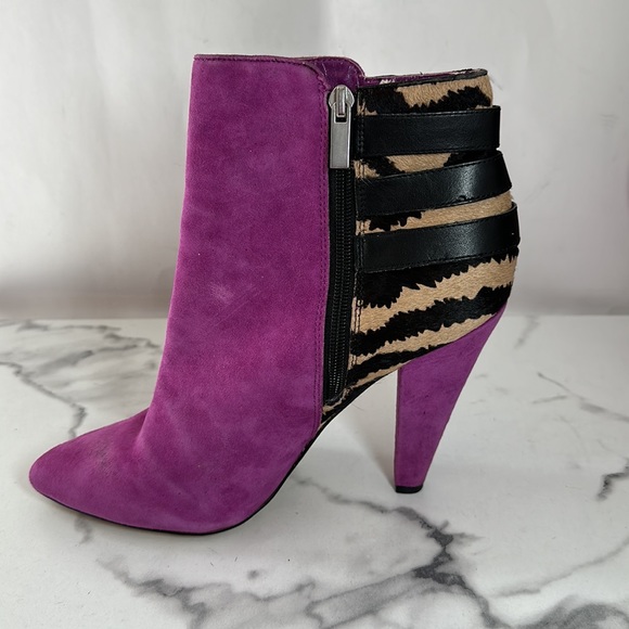 Dolce Vita real fur funky boots - Picture 4 of 17